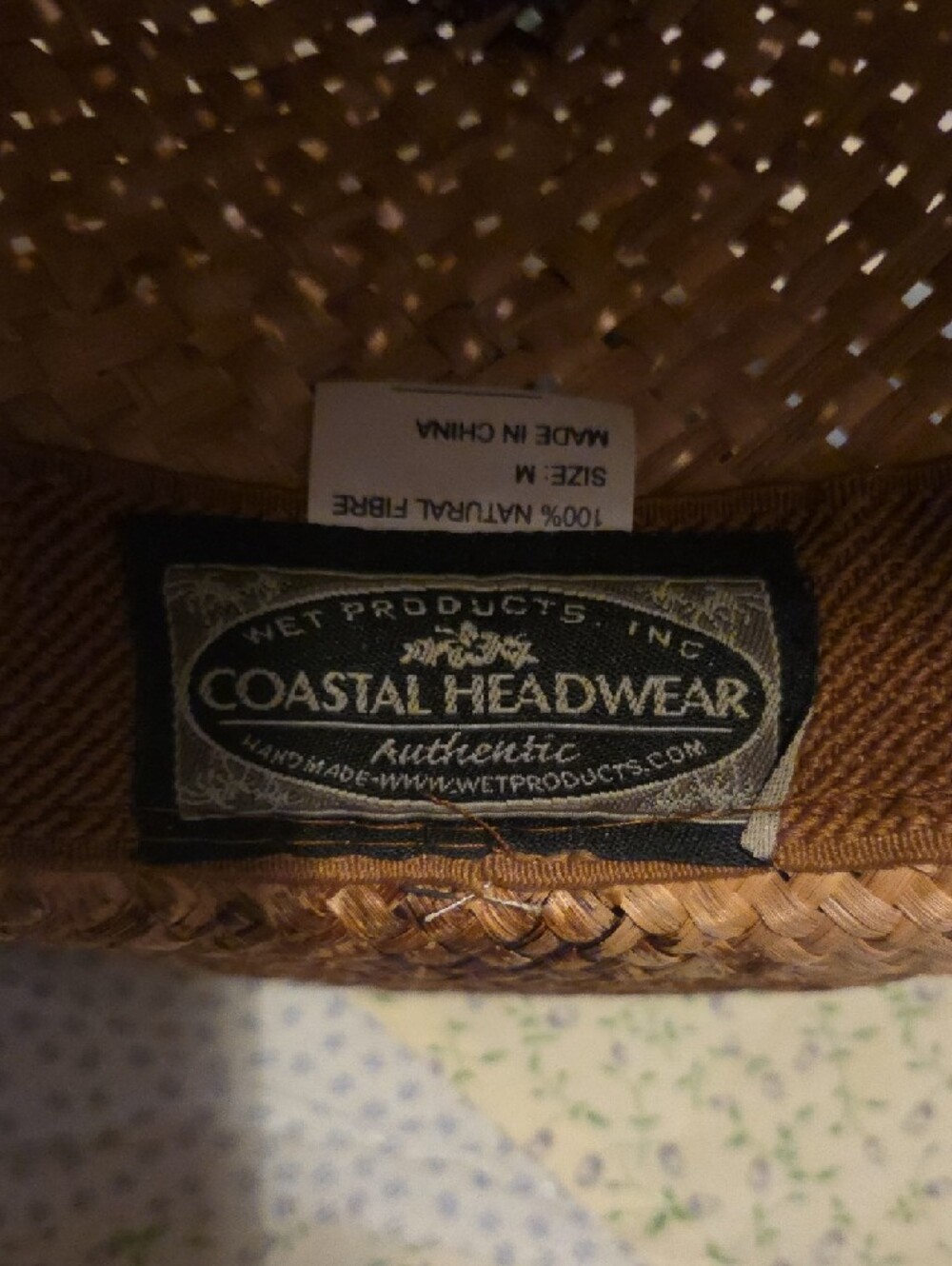Woven Straw Cowboy Hat with Decorative Band - Picture 2 of 4
